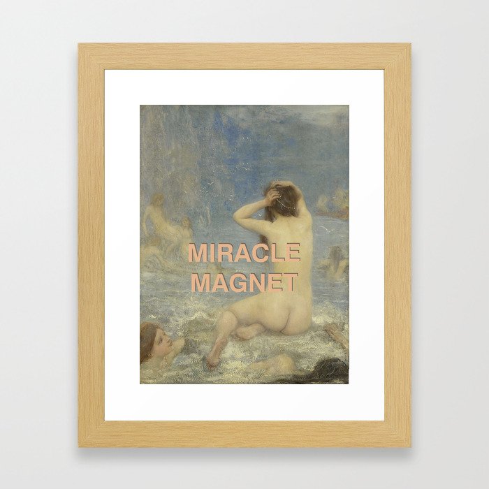 Miracle Magnet Framed Art Print