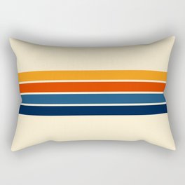 Classic Retro Stripes Rectangular Pillow