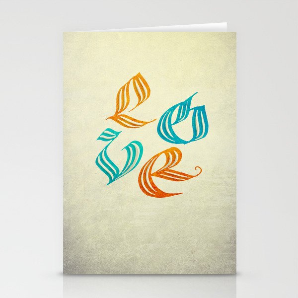 Triple Love Stationery Cards