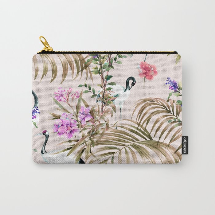 Crane in paradise Carry-All Pouch