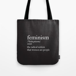 Feminism Definition Tote Bag
