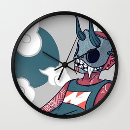 Floating On Wall Clock