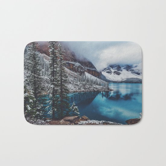 Moraine Lake Bath Mat