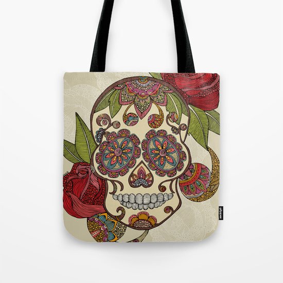 Sugar Skull Tote Bag