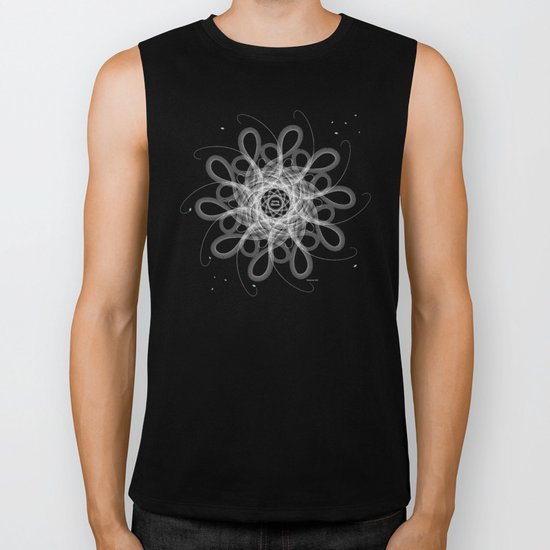 Ornament - Stormy Blossom Biker Tank