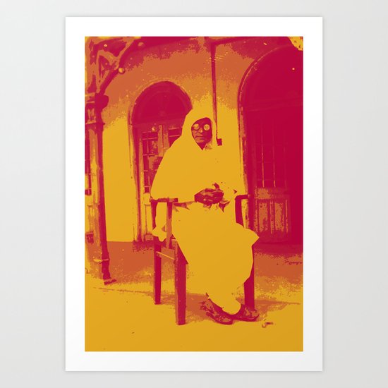Wise Guy Art Print