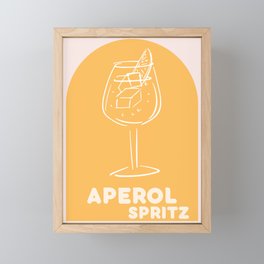 APEROL SPRITZ Framed Mini Art Print