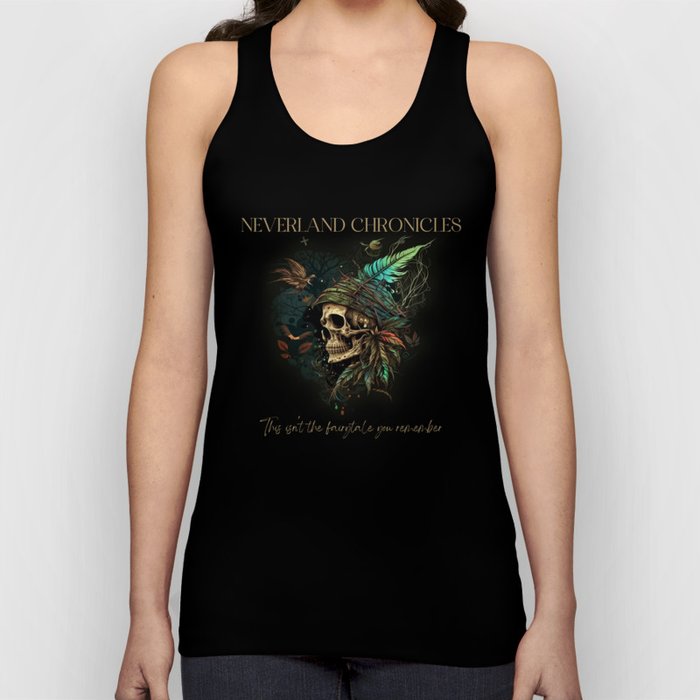 Neverland Skull Logo Tank Top