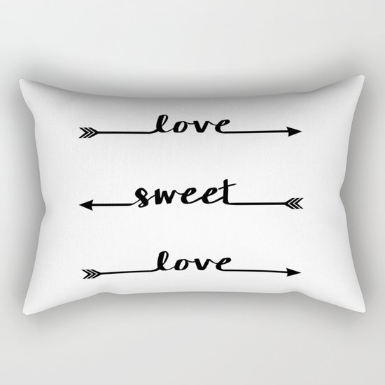 Valentine gift - Love sweet love Rectangular Pillow