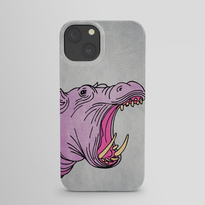 Double Trouble - Hippo iPhone Case