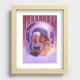 A world of our own Recessed Framed Print