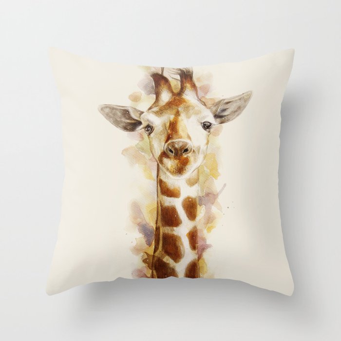 giraffe Throw Pillow
