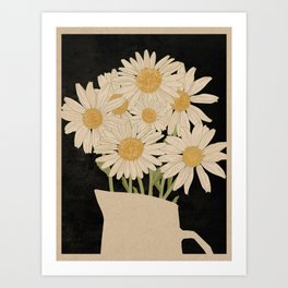 Daisy Flowers 12 Art Print
