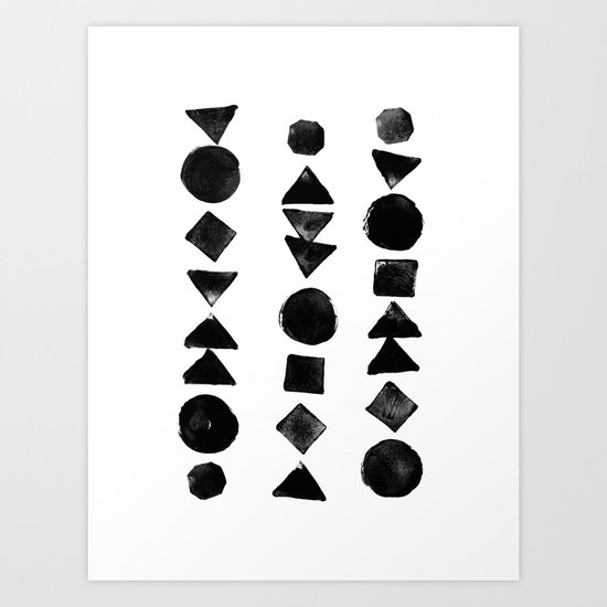 Geometry 3 Art Print