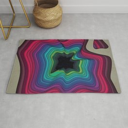 Infinite Wormhole Area & Throw Rug