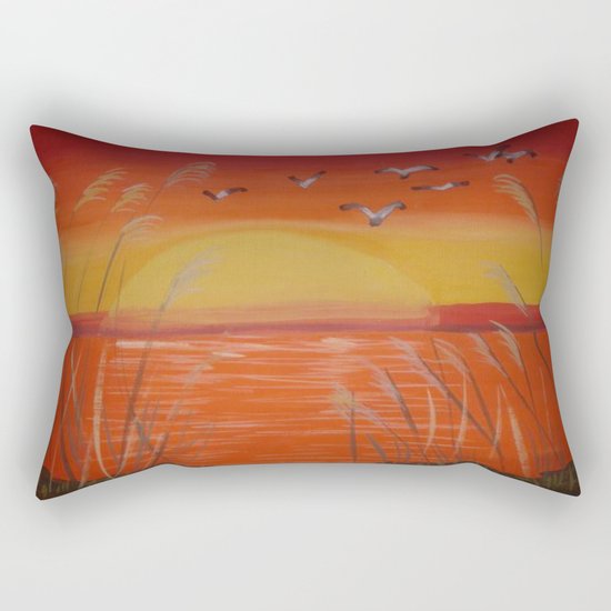 Sunset Rectangular Pillow