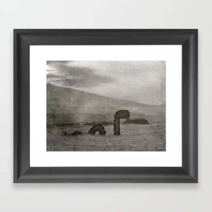 Nessie Framed Art Print