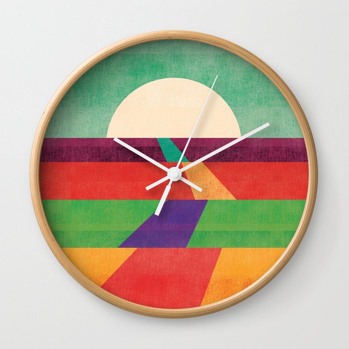 The path leads to forever Wall Clock