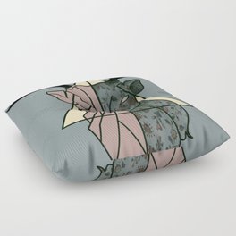 geometric patronus Floor Pillow