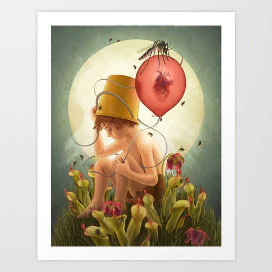 Blood Bank Art Print