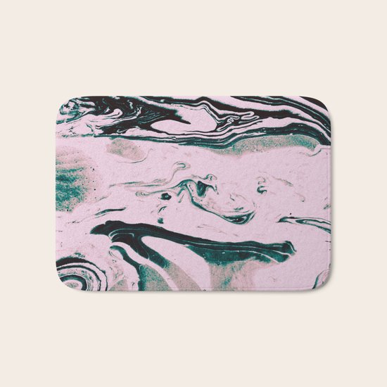 Spilled millk Bath Mat