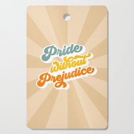 Pride without Prejudice - Retro style Cutting Board