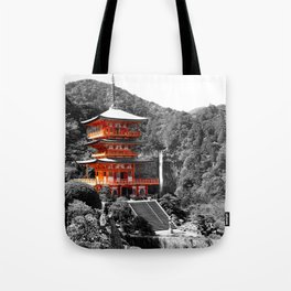 Seiganto-ji Temple: Kumano Kodo,Wakayama, Japan Tote Bag