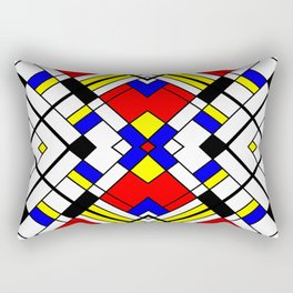 Mondrian-ish. Rectangular Pillow