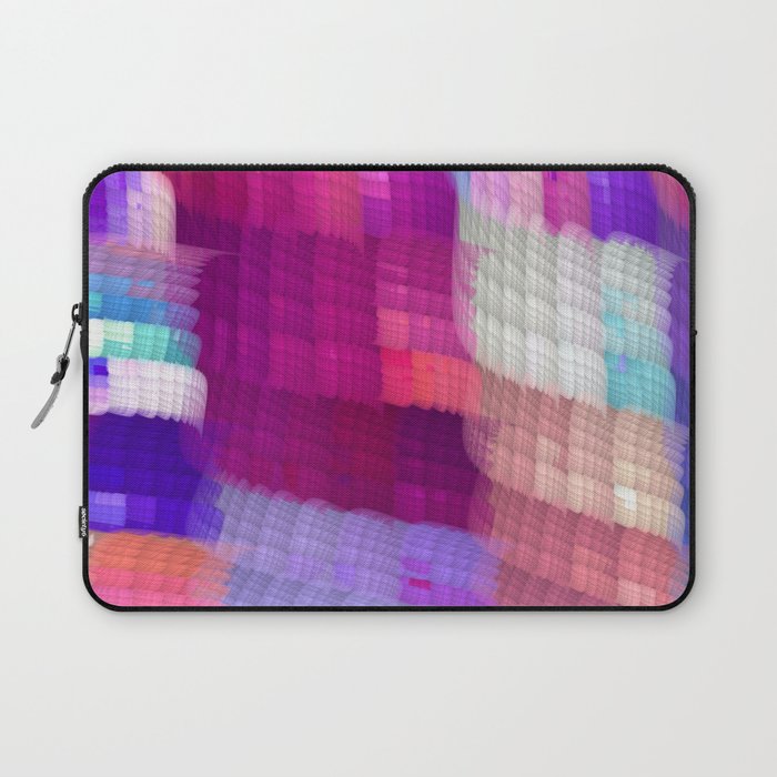 Purple Abstract Laptop Sleeve