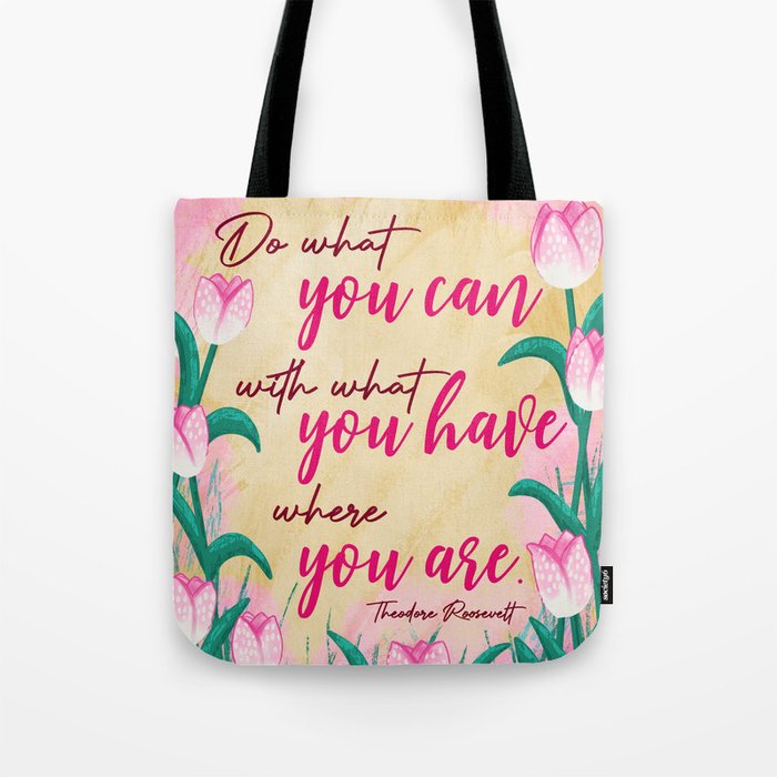 Tulips - Flowers for Thoughts Tote Bag