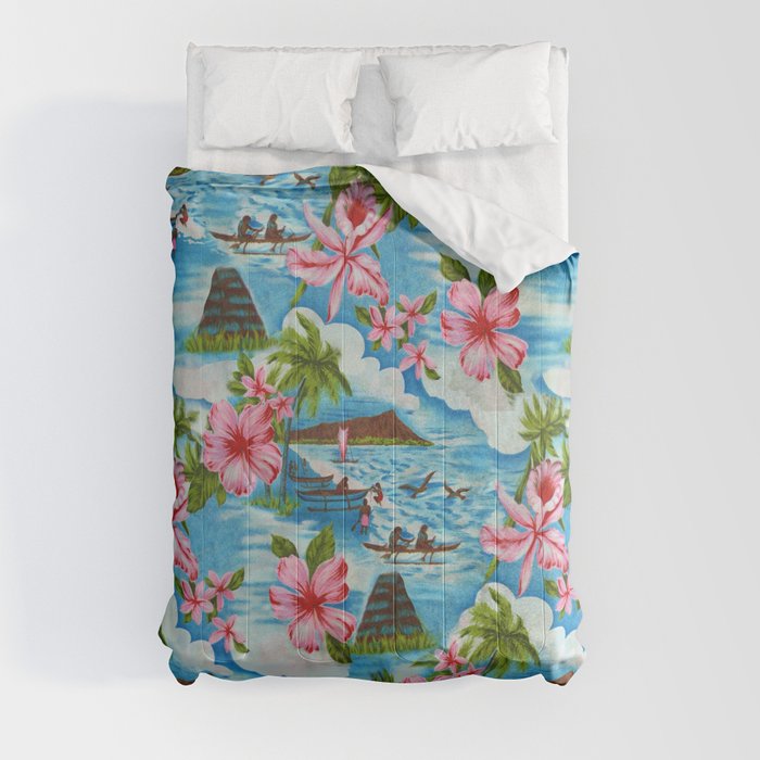 Hawaiian Scenes Comforter