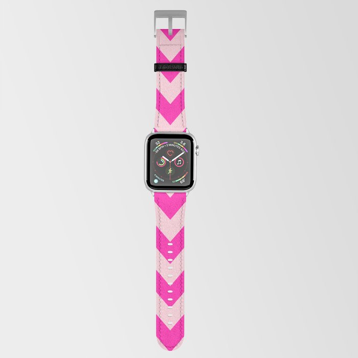 Hot Pink Chevron Apple Watch Band