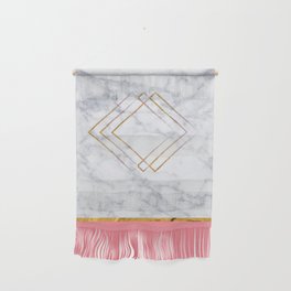 GEOMETRIC PASTEL MARBLE PATTERN Wall Hanging