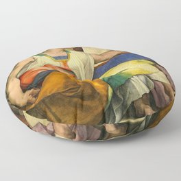 Michelangelo Erythraean Sibyl, Sistine Chapel Floor Pillow