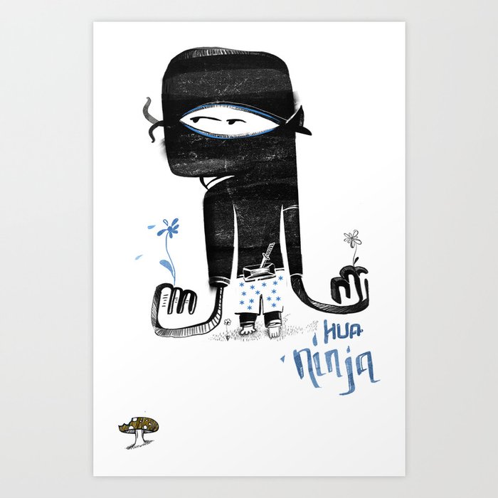 Hua Ninja Art Print