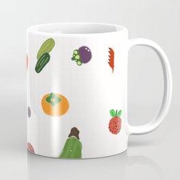 Various Fruits and Vegetables in Spring and Summer Mug