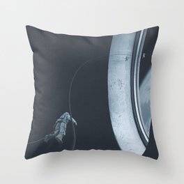 Floating In Space Throw Pillow