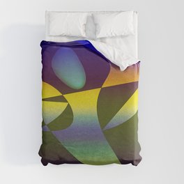 Break Dancer Duvet Cover