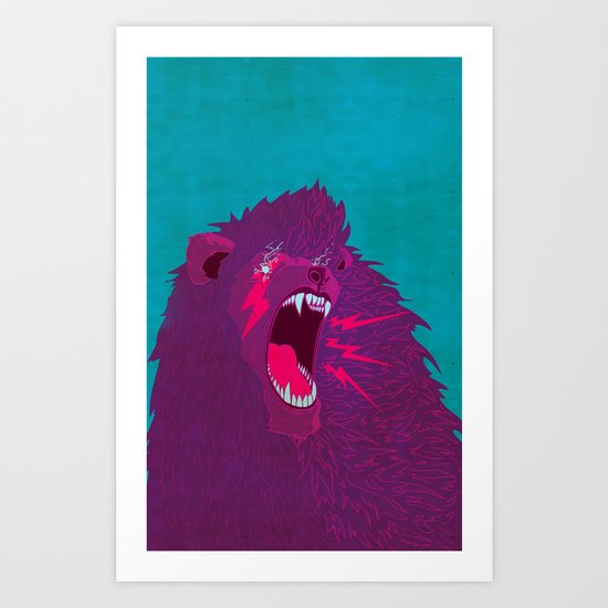 Voice of Thunder Art Print
