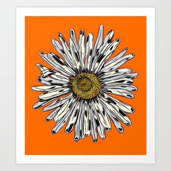 Daisy Art Print