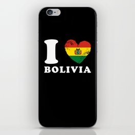 I Love Bolivia iPhone Skin