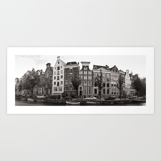 Amsterdam Panorama Art Print