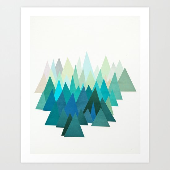 Cold Mountain Art Print