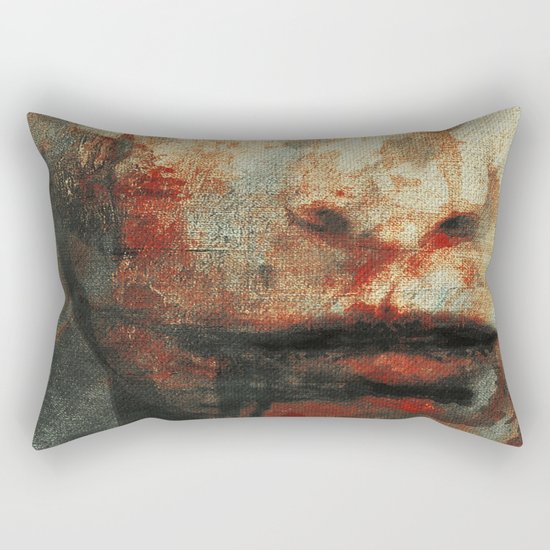 The Human Race 3 Rectangular Pillow