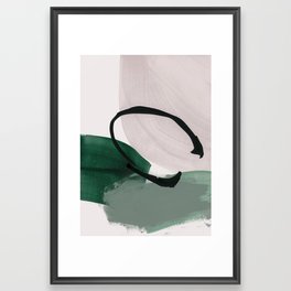 minimalist painting 01 Framed Art Print