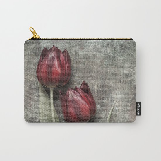 Red Tulips II Carry-All Pouch