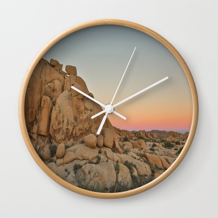 Desert Colors Wall Clock