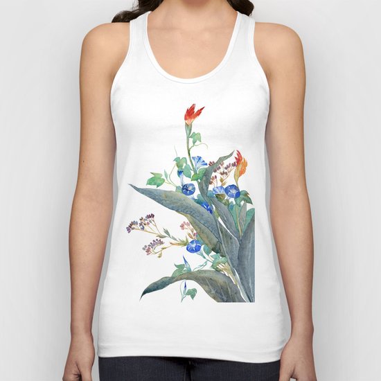 Feng shui flowers Unisex Tank Top