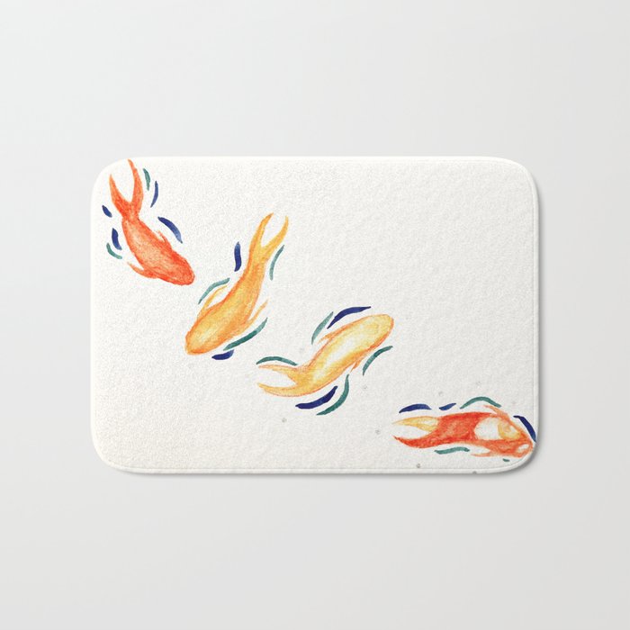 Dancing Koi Bath Mat