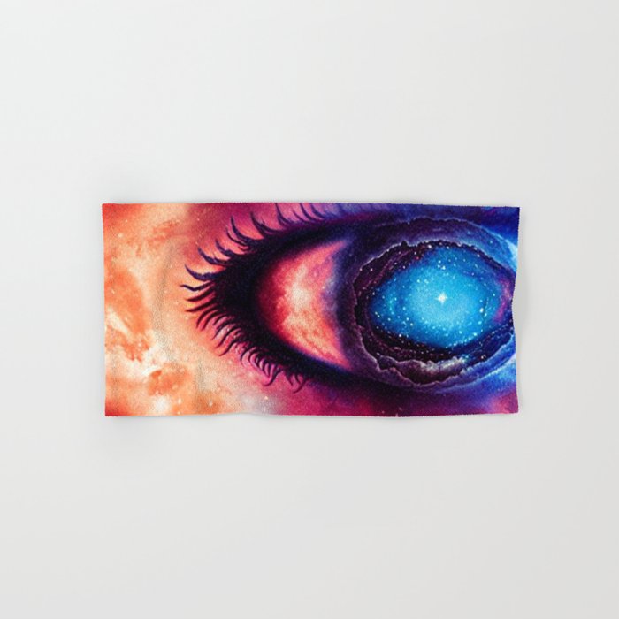 Ojo universo Hand & Bath Towel